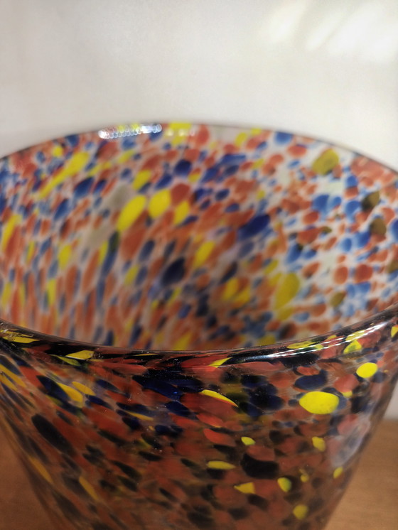 Image 1 of Large Murano "Millefiori" vase.