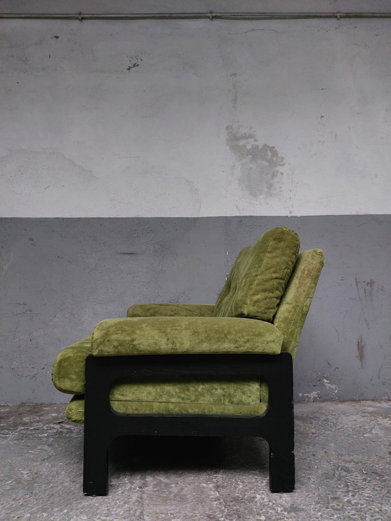 Image 1 of 2 X Mid - Century Green Relax Chairs