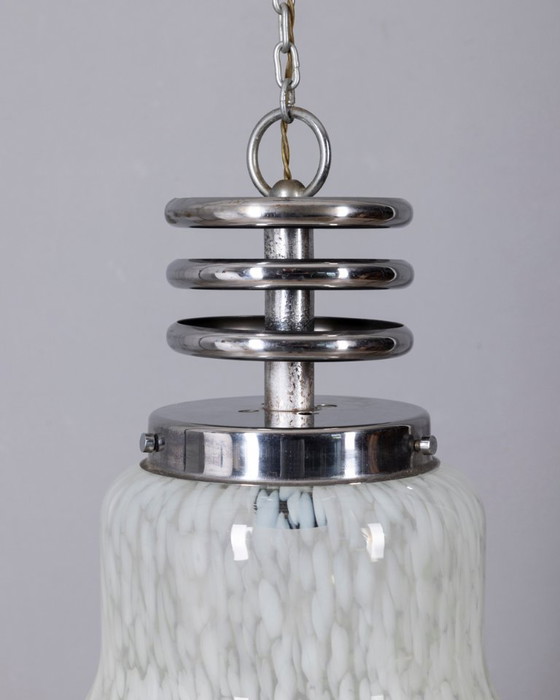 1960s Vintage Murano Glass Pendant Lamp – Carlo Nason Design – Chandeliers (photo 6 of 12)