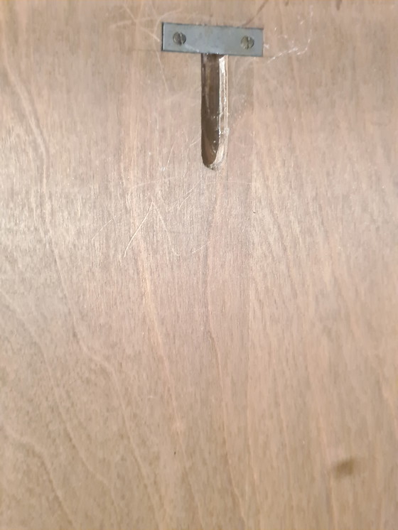 Image 1 of Glasierte Keramikwandplatte – Stilisierte weibliche Figur – signiert Capra – 1970er Jahre