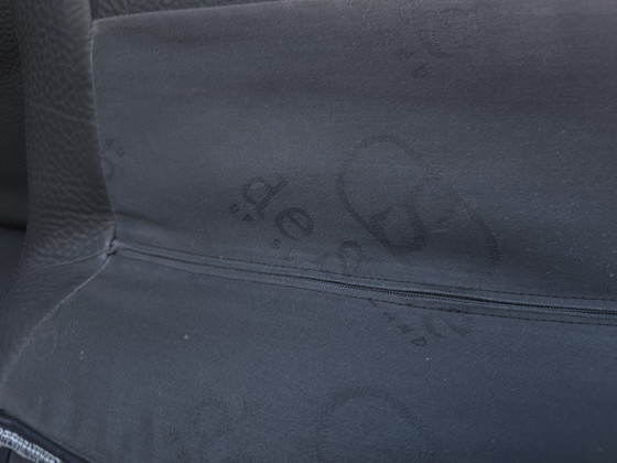 Image 1 of Canapé design deux places anthracite De Sede ds 17 en cuir, canapé de salon wk