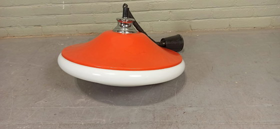 Image 1 of Space Age Pullout Pendant Lamp