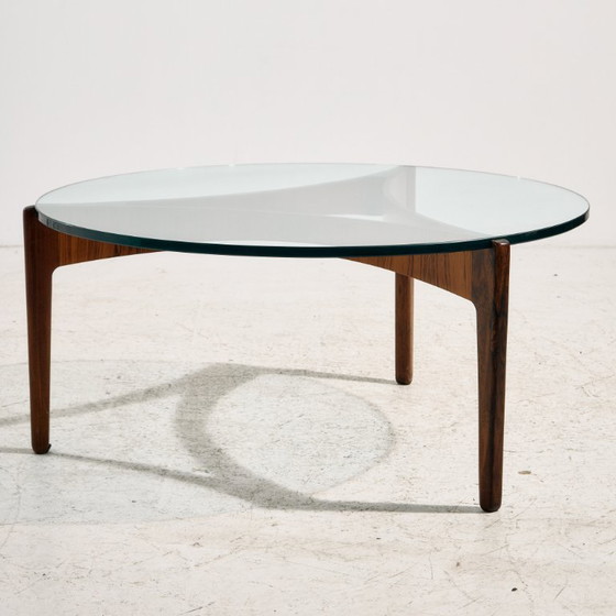 MK10837 Gerestaureerde Palissander Salontafel van Sven Ellekaer voor Christian Linneberg Møbelfabrik – Wood (photo 2 of 13)