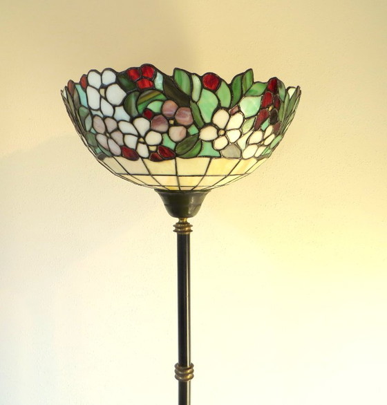 Lampada da terra Tiffany – Lampade da terra, Glass, Metal (photo 4 of 10)