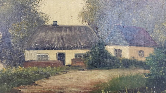 Dipinto HST firmato Jacquet – Dipinti e disegni, Canvas (photo 3 of 8)