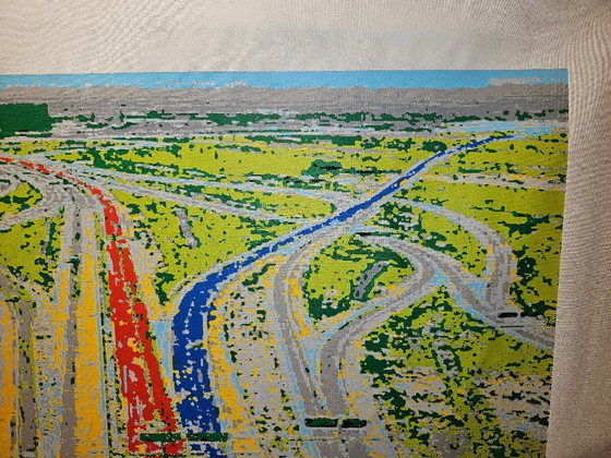 Image 1 of Serigrafia su tela Henk van der Vet