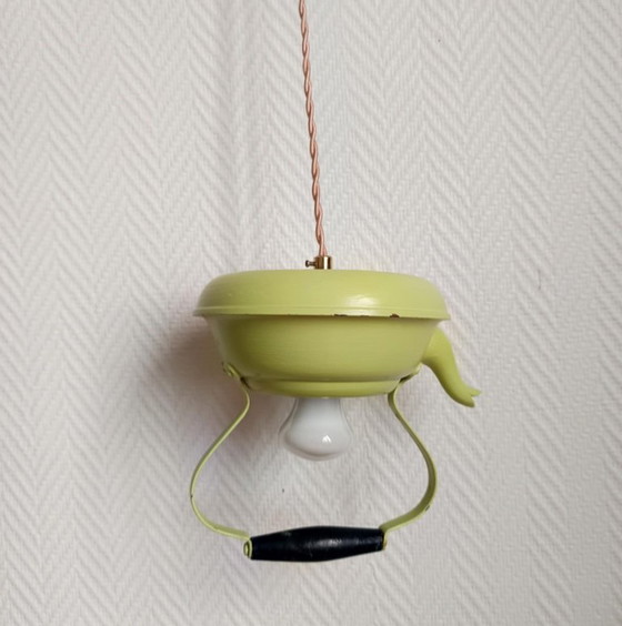 Image 1 of Vintage theepot hanglamp