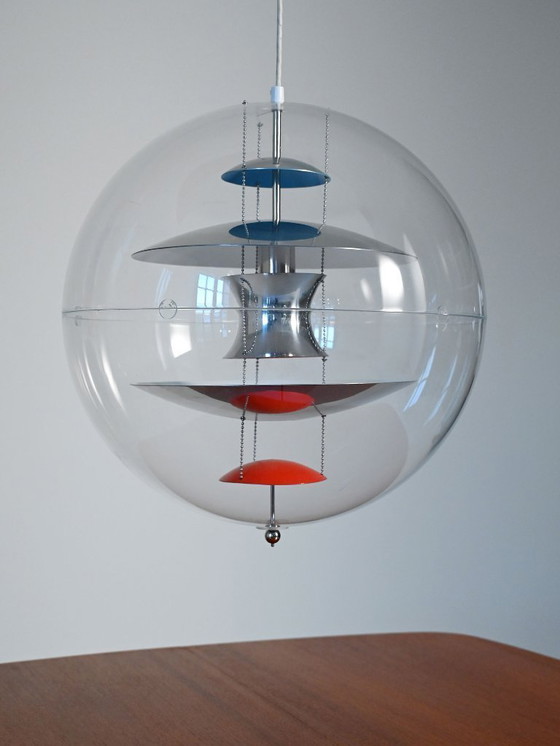 Image 1 of Lampada a sospensione danese "VP Globe" di Verner Panton per Louis Poulsen, 1970