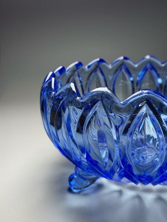 Image 1 of Lausitzer Glaswerke - ART DECO Bowl “Oreon”