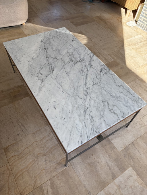 Georges Nelson Design Coffee Table - Marble & Rosewood - 1970