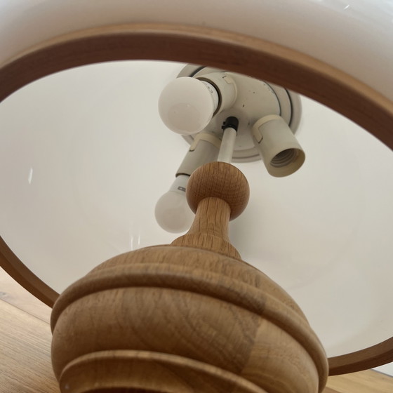 Steinhauer Lampe à Suspension Vintage en Hêtre – Metal, Wood (photo 3 of 6)