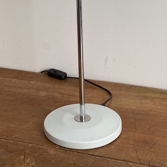 Space Age Kinetic Lamp. 1970. – Table lamps, Plastic, Metal (photo 5 of 7)
