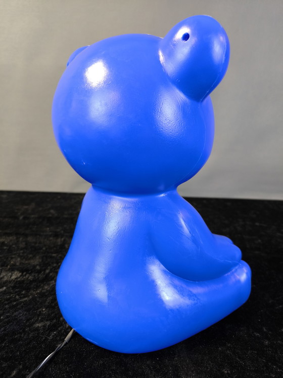Image 1 of Lampe de table vintage ours en plastique