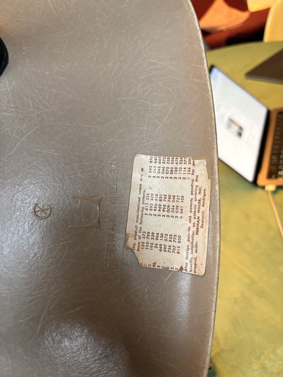 Image 1 of 6x original vintage Eames (4herman Miller logo)