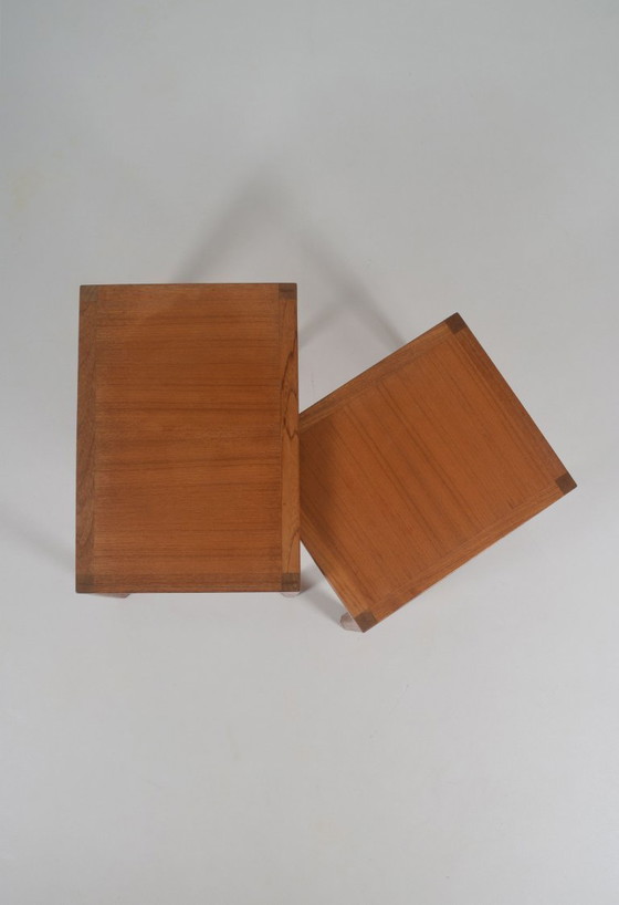 Image 1 of Set of Danish nesting tables by Kai Kristiansen for Vildbjerg Møbelfabrik, 1960s