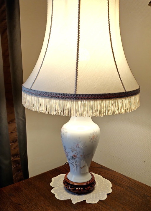 Beautiful Chinese lamp Limoges France