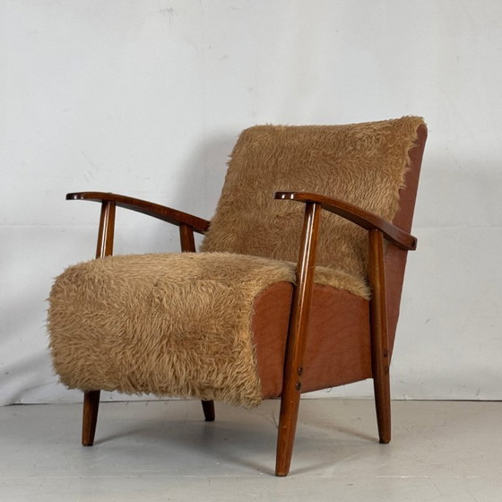 Image 1 of Roemeense harige fauteuil, 1960