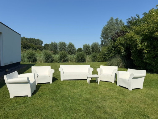 Kartell Bubble Club loungeset – Philippe Starck – wit
