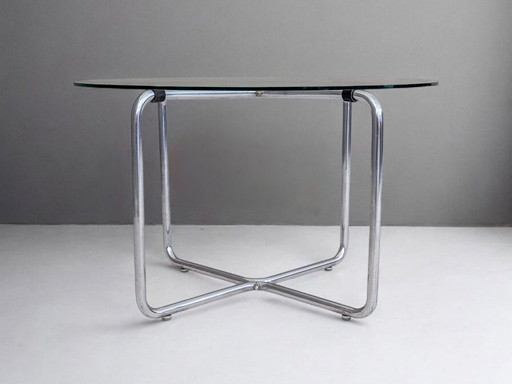 Table en acier tubulaire B 27 par Marcel Breuer, années 1930