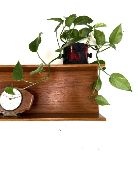 Mensola da parete vintage in teak, Wilhelm Renz '60 – Armadi a muro, Wood (photo 5 of 10)