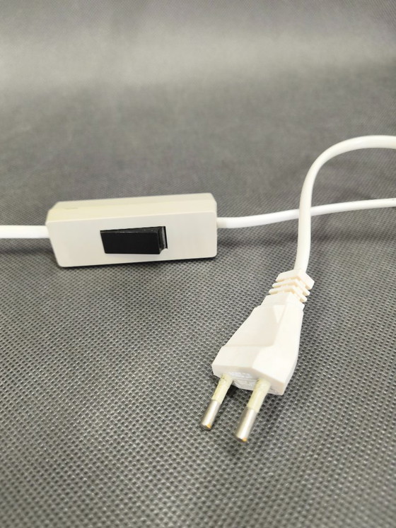 Image 1 of 1970s Space Age Table Lamp Brass Glass Kamenický Šenov