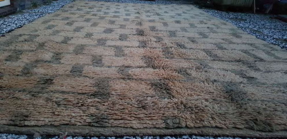 Image 1 of Handgeknoopt Berber kleed wol 330x187cm