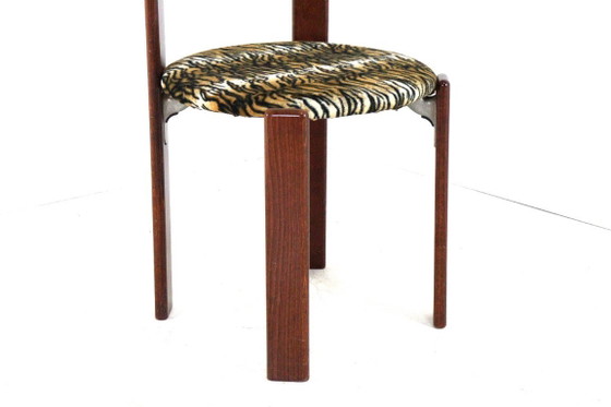 Set di 6 sedie Bruno Rey per Kusch & Co con stampa tigrata vintage – Sedie da pranzo, Wood (photo 6 of 24)