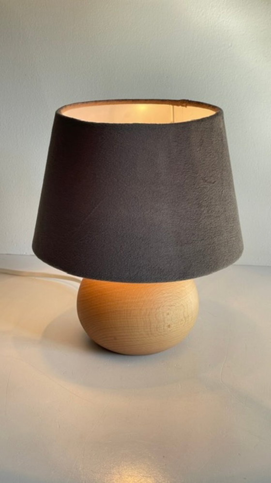 Lampada da Tavolo in Legno Grezzo COREP Begles – COREP FRANCE, Lampade da tavolo, Velluto (photo 16 of 23)