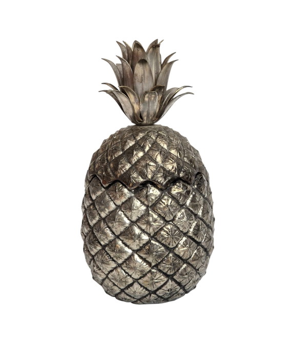 Secchiello Ghiaccio Ananas Mauro Manetti Anni '70 – Accessori da tavola, Cast Iron, Metal (photo 4 of 11)