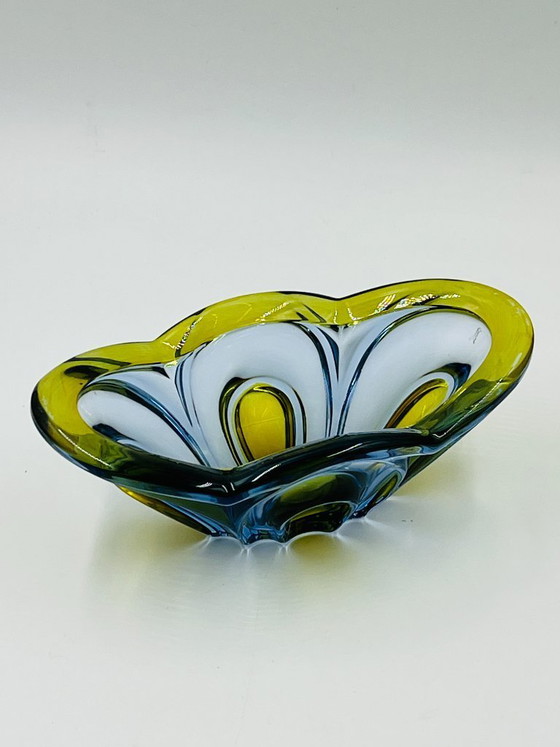 Image 1 of Boheemse glazen designkom Chribska