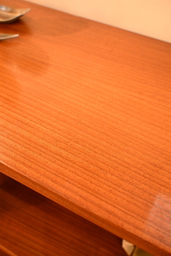 Image 1 of Teak wooden Danish Design highboard 60s/70s