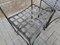 Franse minimalistische eetkamerstoelen en leistenen tafel, 1978, set van 5 – Eetkamerset, Aluminium (photo 16 of 19)