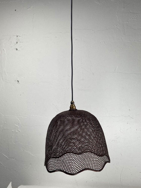 Image 1 of Webbing Beehive Hanging Lamp, 1930S