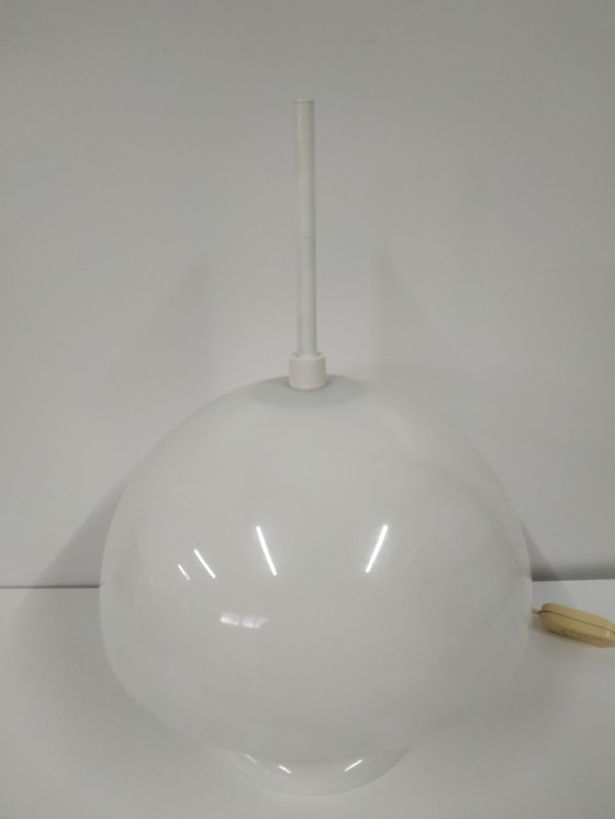 Image 1 of Vintage jaren 70 mushroom tafellamp (2 spots)