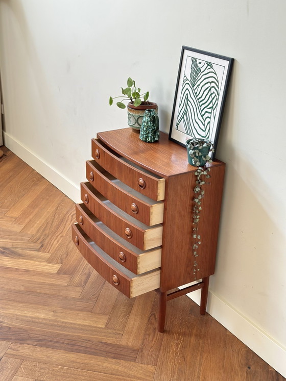 Image 1 of Vintage Design ladekast Kai Kristiansen hout jaren 50/60/70