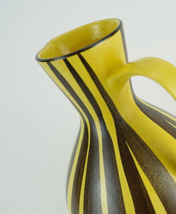 Image 1 of ilkra mid century VASE decor 'kairo' 1950s model 163-24 design ernst werner