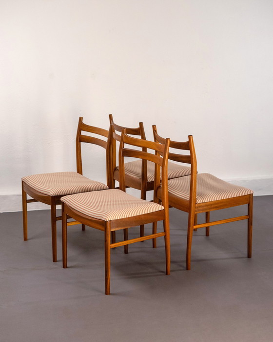 Image 1 of 6x Dining Chairs by A.H. McIntosh & Co made of Solid Teak