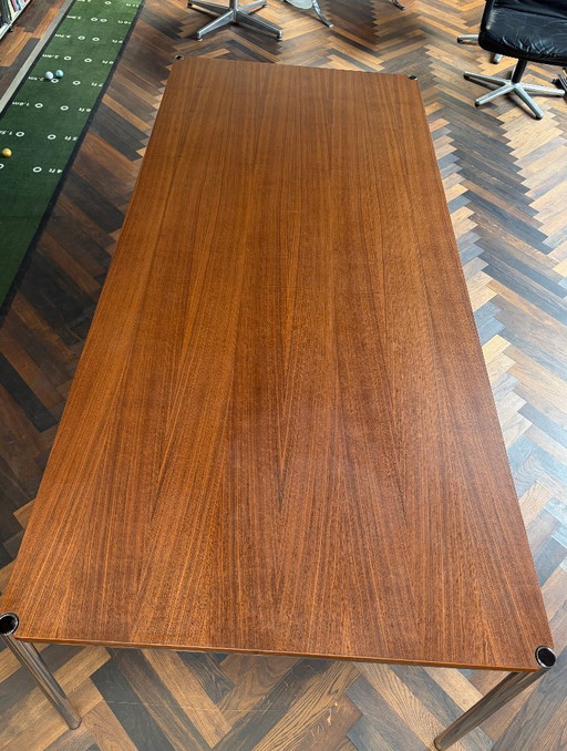 USM Haller conference table (cherry wood) dimensions 2.25 m x 1 m