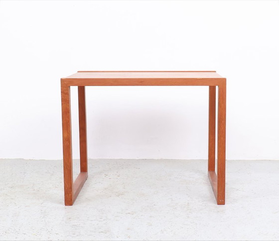 Image 1 of Tavolini impilabili in teak di design danese, anni '70