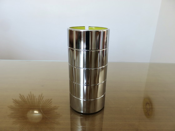 Image 1 of Isamu Kenmochi, 5 cendriers empilables neufs, boite d'origine, 1970, Japan