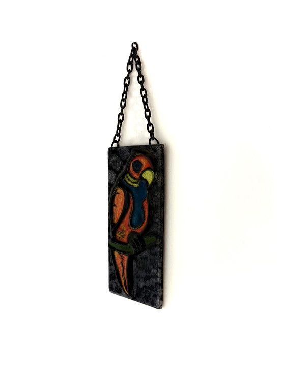 Image 1 of Vintage keramieken wandtegel, Carstens Luxus ‘60