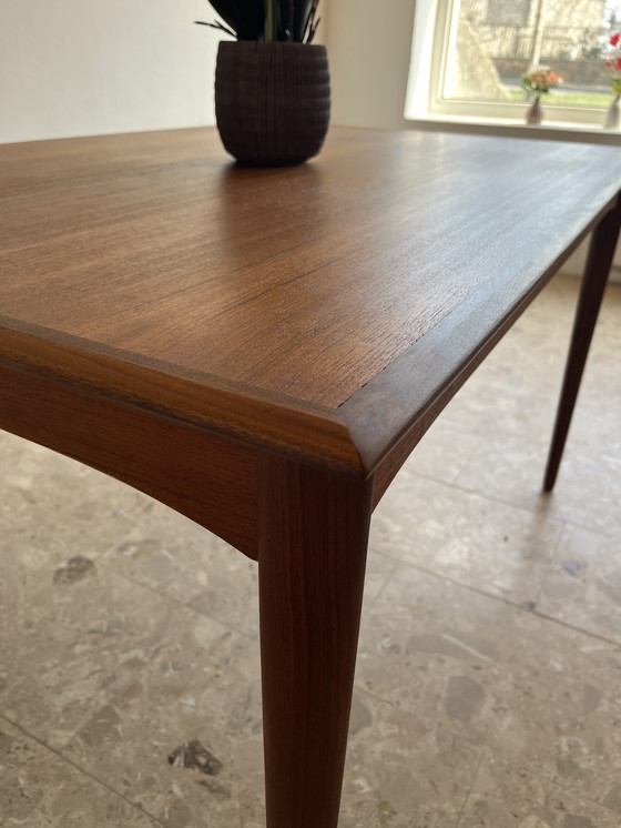 Image 1 of 1x Original “Danish Modern 1960s” Dining Table Teak; 1x Original “Danish Modernism 1960s” Dining Table Teak