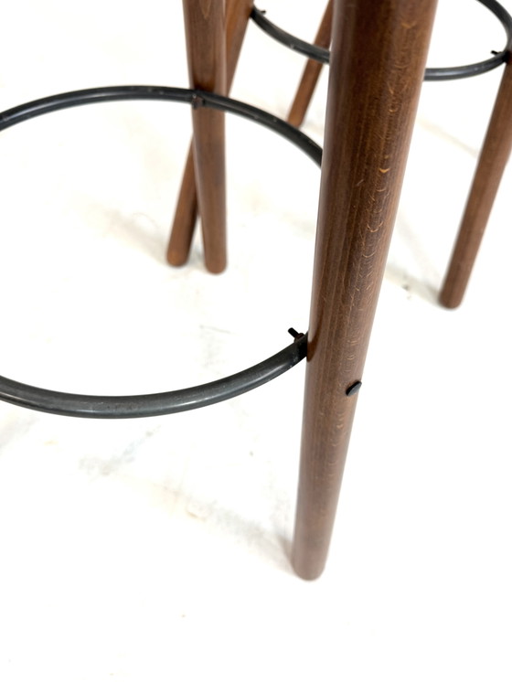 Image 1 of 4 sgabelli da bar vintage 'Marbella' anni '60