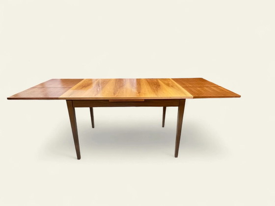 Vintage Extendable Table by Palette Möbelwerk | Mid-Century Dining Table | Scandinavian Design – Wood (photo 8 of 8)