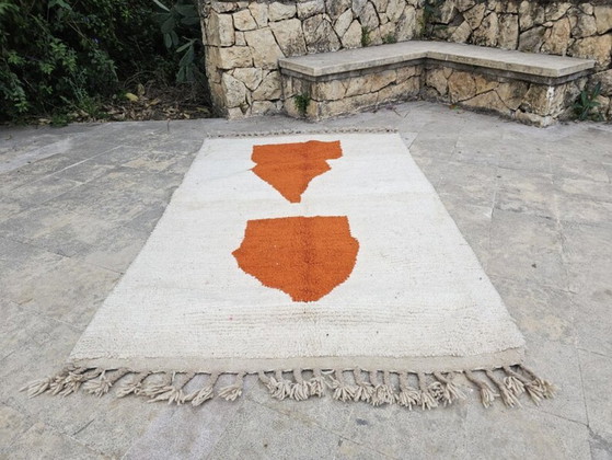 Image 1 of Tapis en laine naturelle fait main 250cmx150cm 