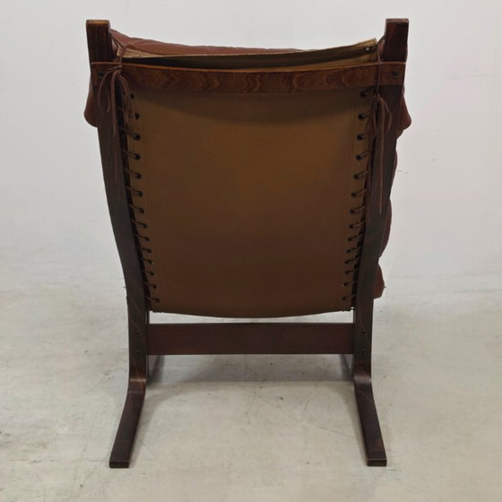 Ingmar Relling ‘Siesta’ Lounge Chair Met Voetenbank 70s – Fauteuils, Leather (photo 7 of 7)