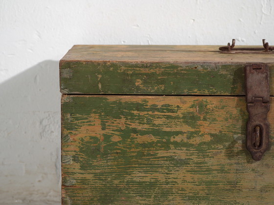 Baule antico in legno massello (c.1920) #77 – Cassettiere, Rustic (photo 28 of 40)