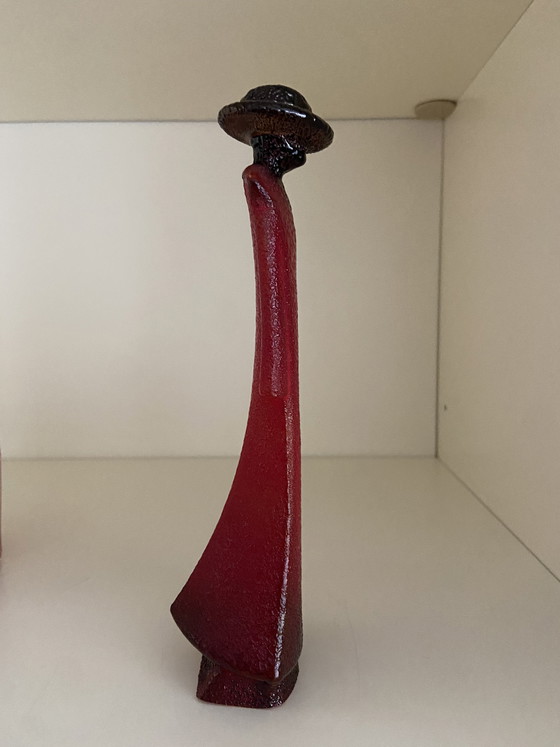 Image 1 of Glazen dame van Kosta Boda ontwerper Kjell Engman