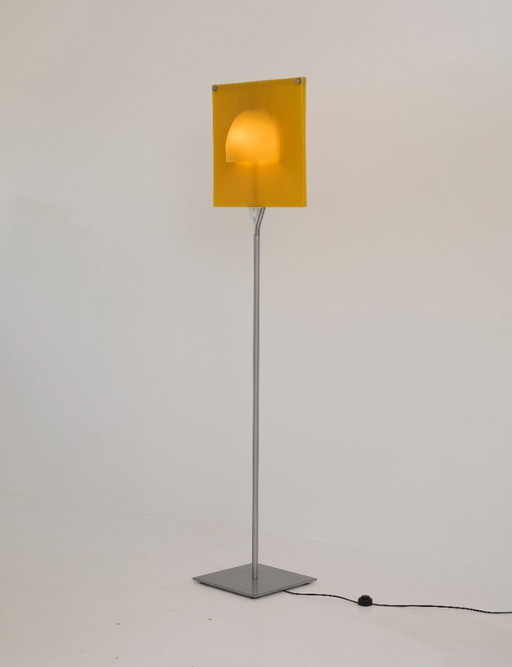 Lampada da terra "Delight" gialla di Adrien Gardère per Cinna / Ligne Roset, vintage circa 1990