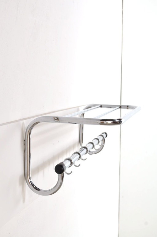 Perchero de pared vintage estilo Gispen, década de 1950. – kapstokken, Metal (photo 2 of 9)